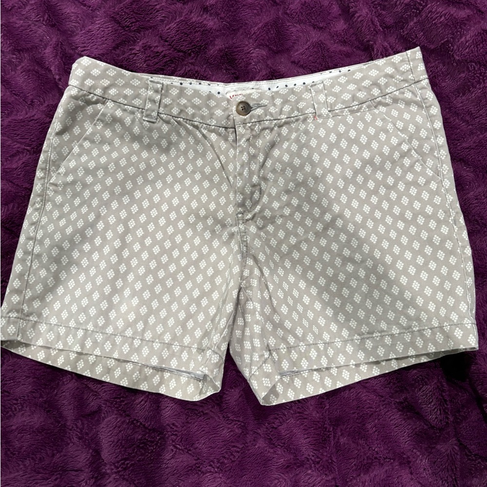 Merona Tan Khaki Shorts, Sz 8